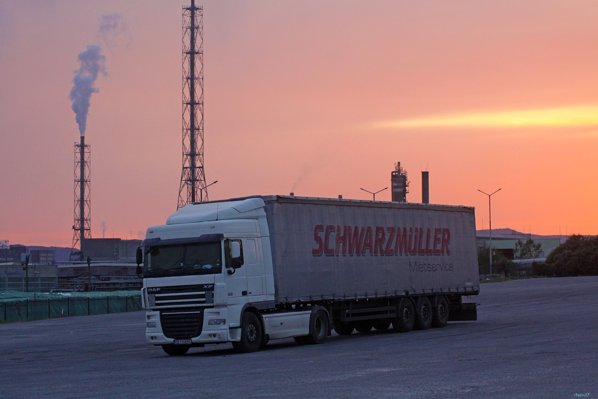 Болгария, № СВ 1104 РС — DAF XF105 FT