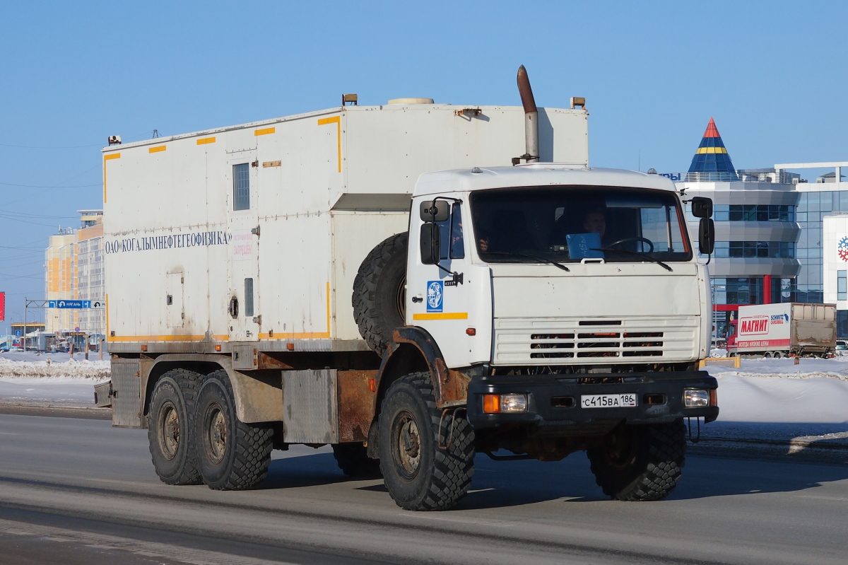 Ханты-Мансийский автоном.округ, № С 415 ВА 186 — КамАЗ-43118-15 [43118R]