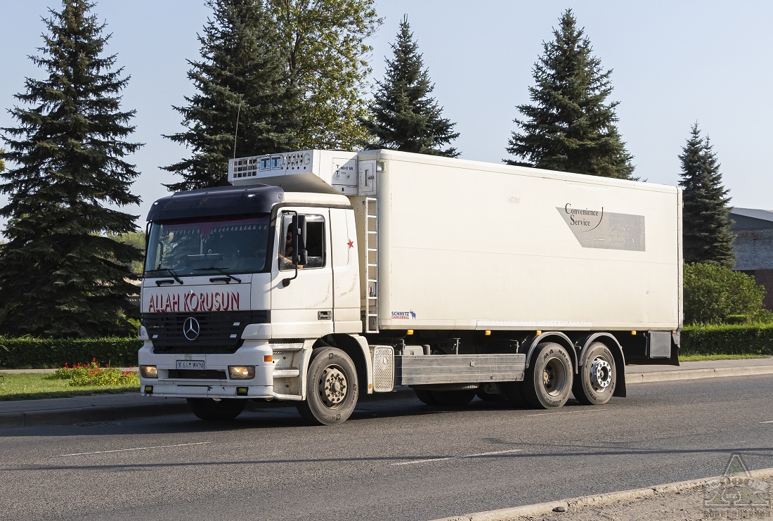 Туркестанская область, № X 641 WKN — Mercedes-Benz Actros ('1997) 1831