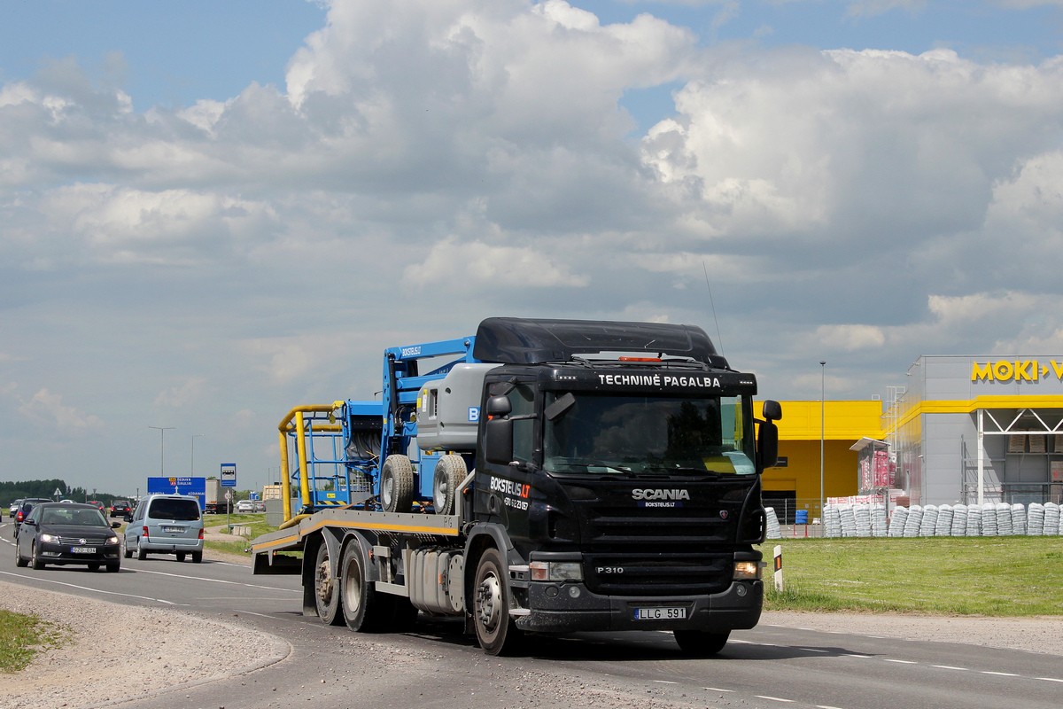 Литва, № LLG 591 — Scania ('2004) P310