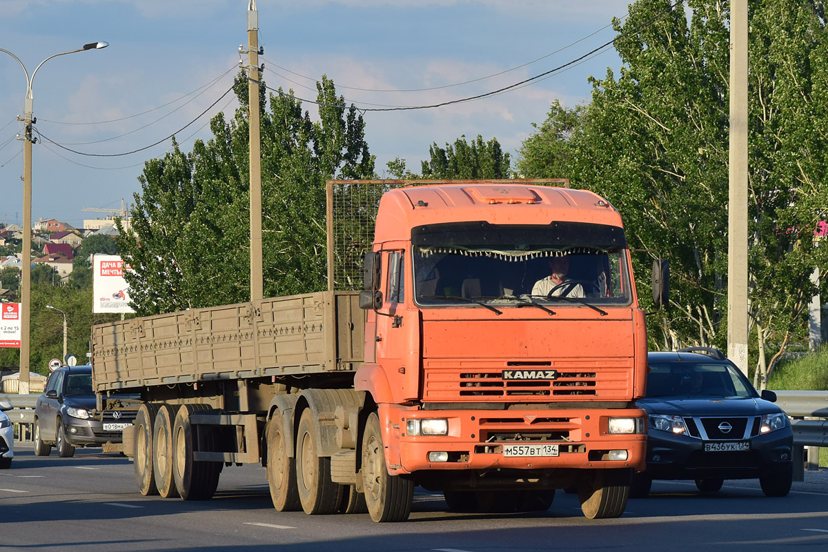 Волгоградская область, № М 557 ВТ 134 — КамАЗ-6460 [646000]