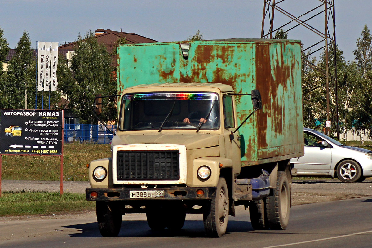 Алтайский край, № М 388 ВН 22 — ГАЗ-3307