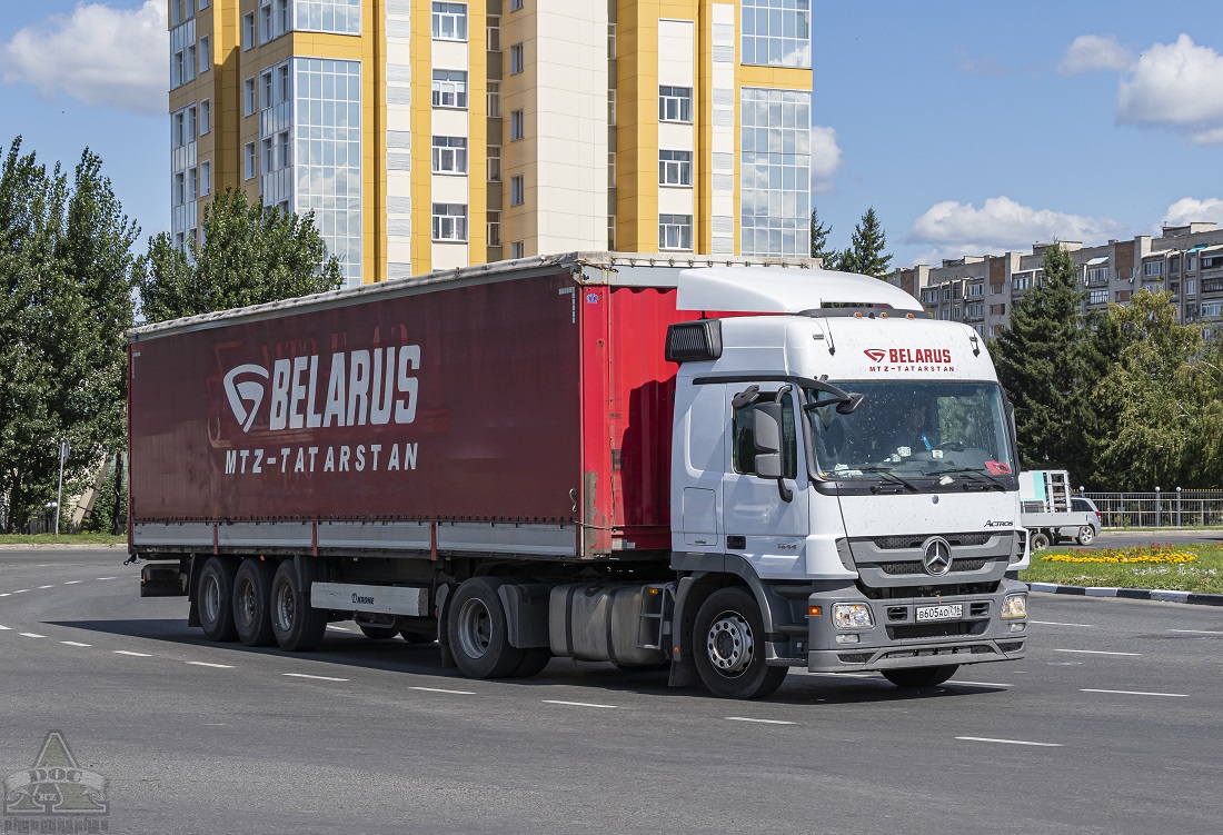 Татарстан, № В 605 АО 716 — Mercedes-Benz Actros ('2009) 1844