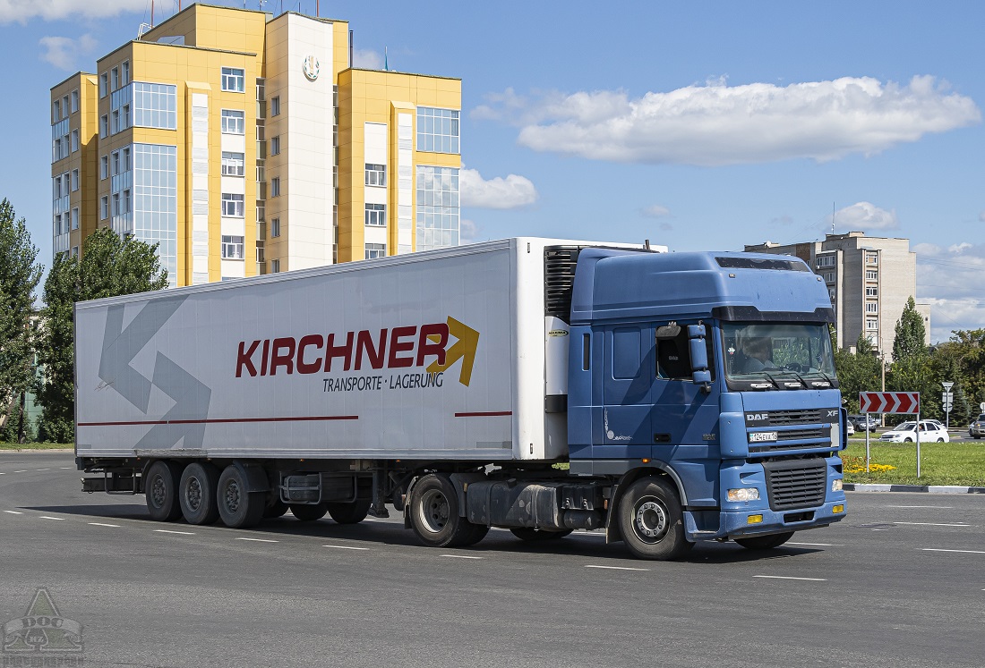 Восточно-Казахстанская область, № 124 EVA 16 — DAF XF95 FT