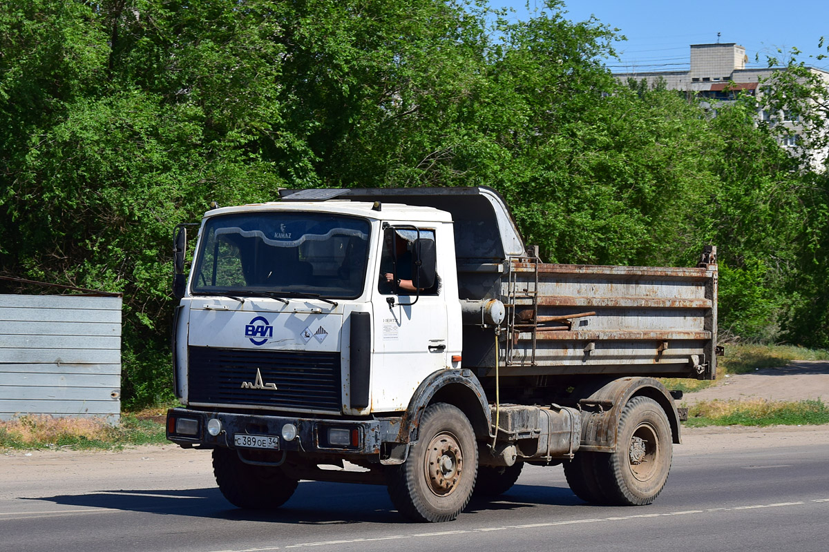 Волгоградская область, № С 389 ОЕ 34 — МАЗ-5551A2