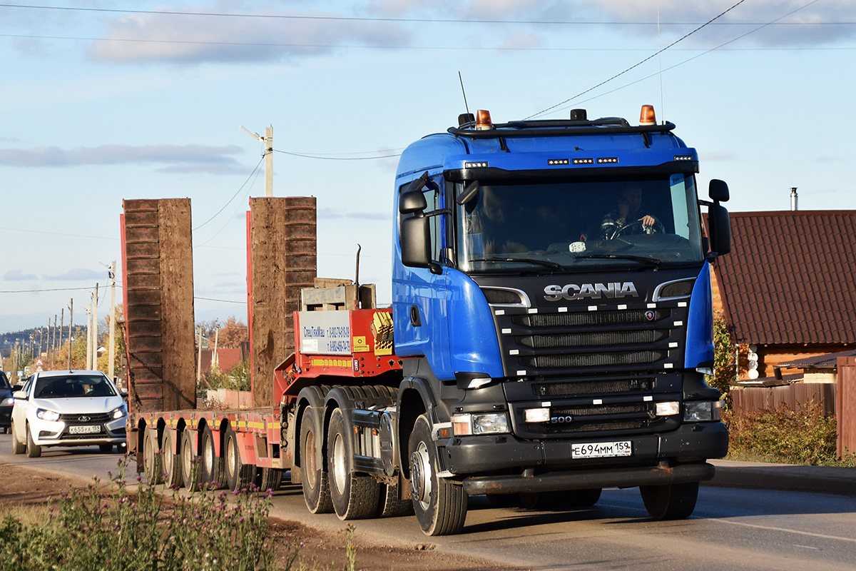 Пермский край, № Е 694 ММ 159 — Scania ('2009) R500