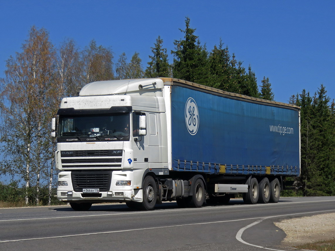 Татарстан, № Р 366 ВХ 116 — DAF XF95 FT