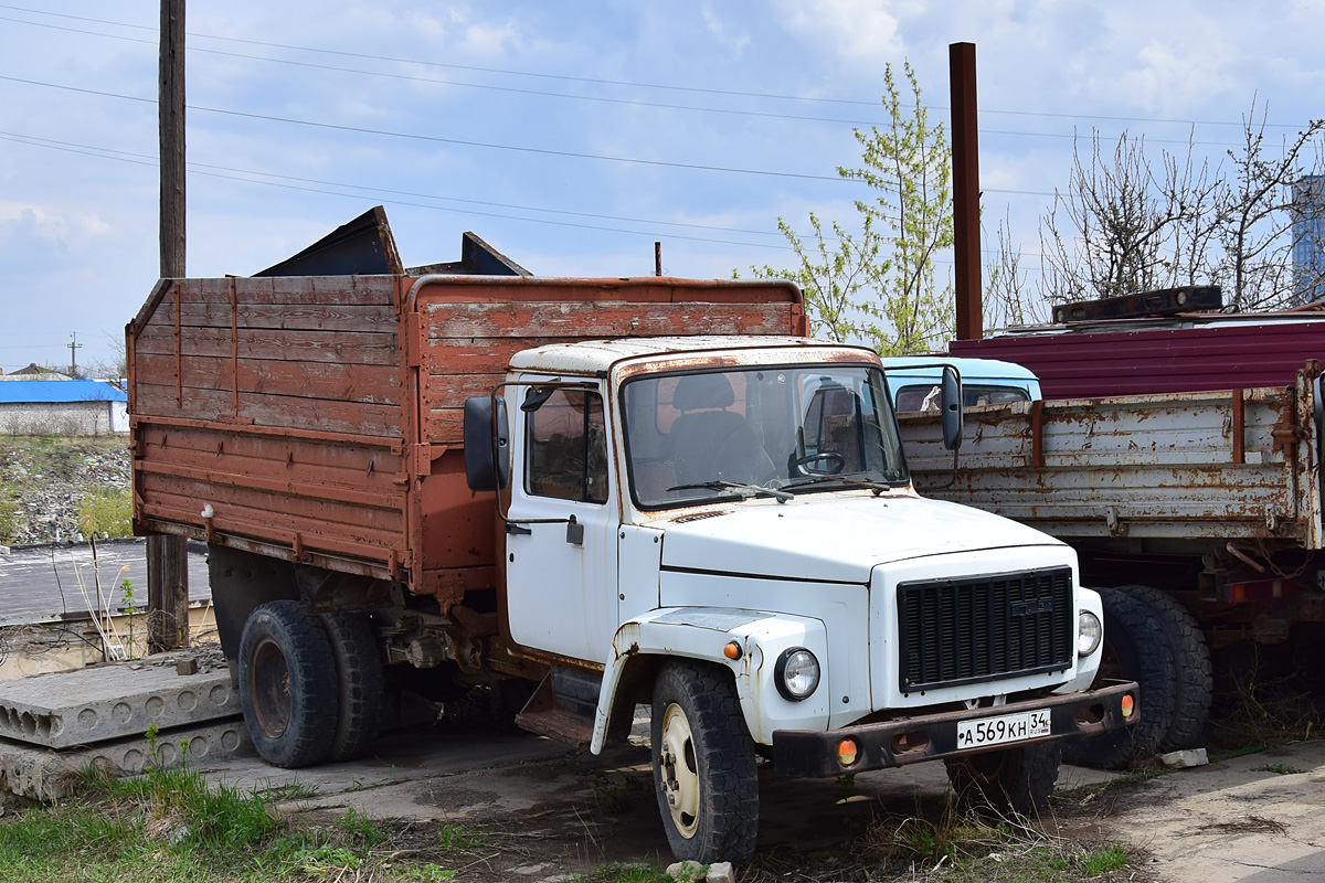 Волгоградская область, № А 569 КН 34 — ГАЗ-33072