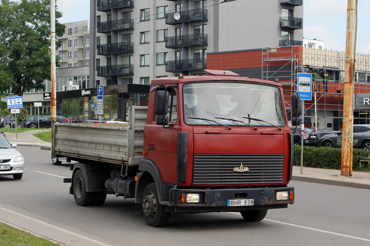 Литва, № BHR 639 — МАЗ-4370 (общая модель)