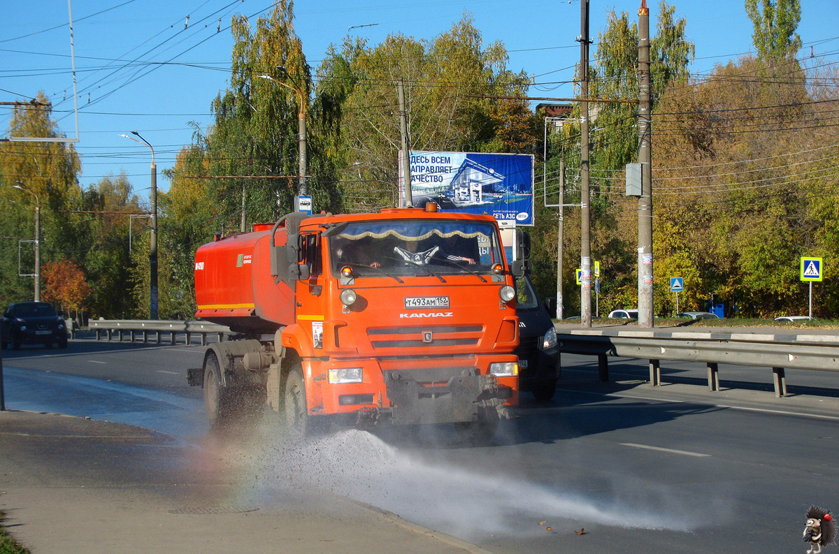 Нижегородская область, № Т 493 АМ 152 — КамАЗ-53605-A5