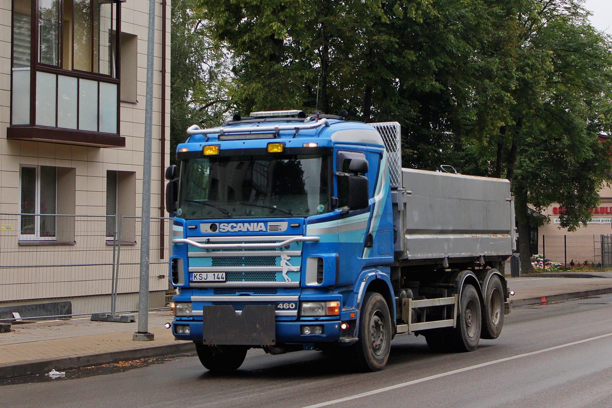 Литва, № KSJ 144 — Scania ('1996) R144G