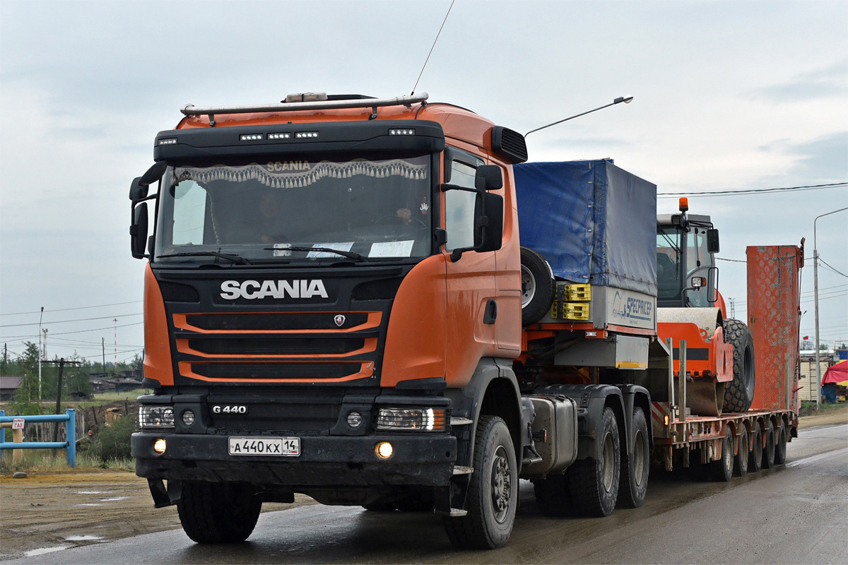 Саха (Якутия), № А 440 КХ 14 — Scania ('2013) G440