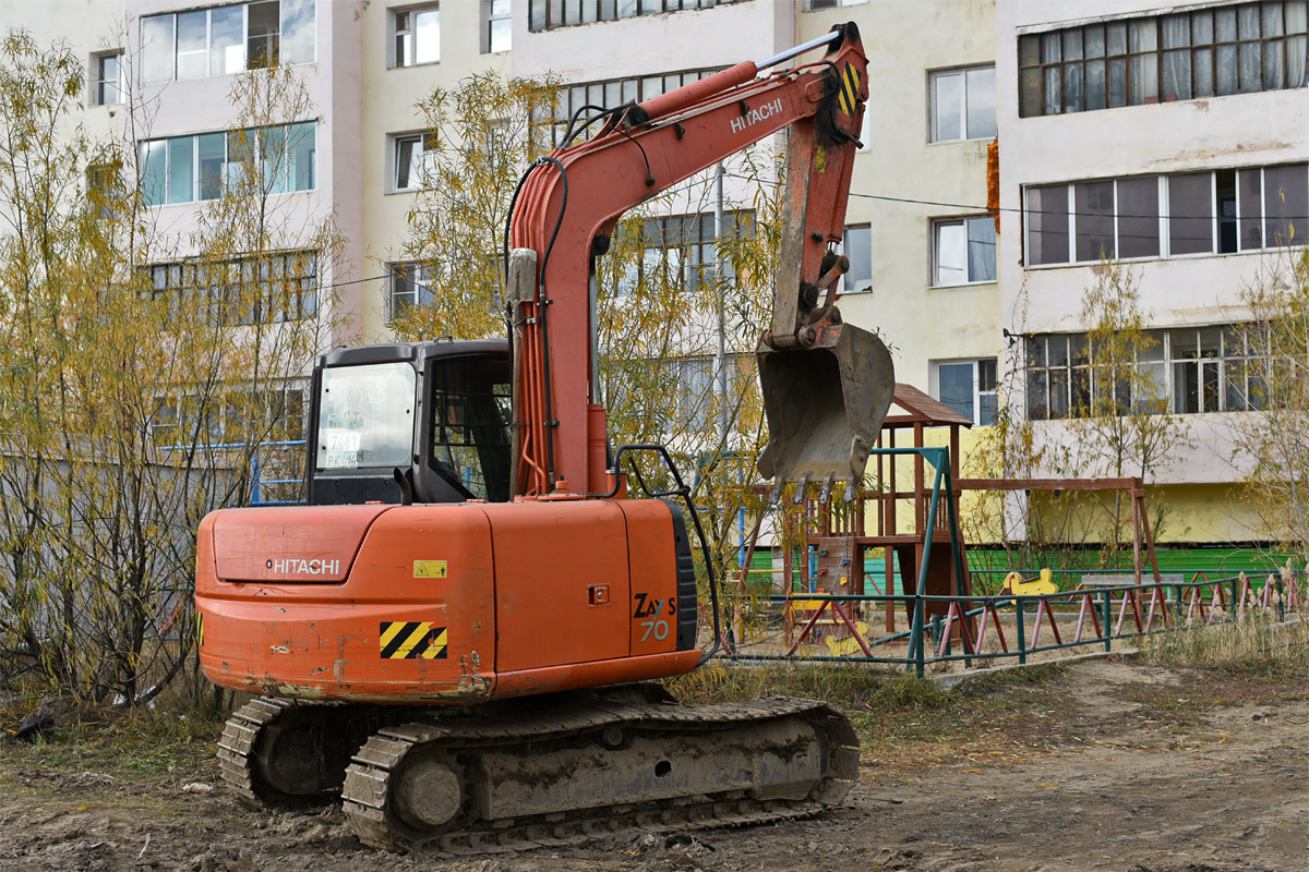 Саха (Якутия), № 7441 РК 14 — Hitachi ZX70 (общая модель)