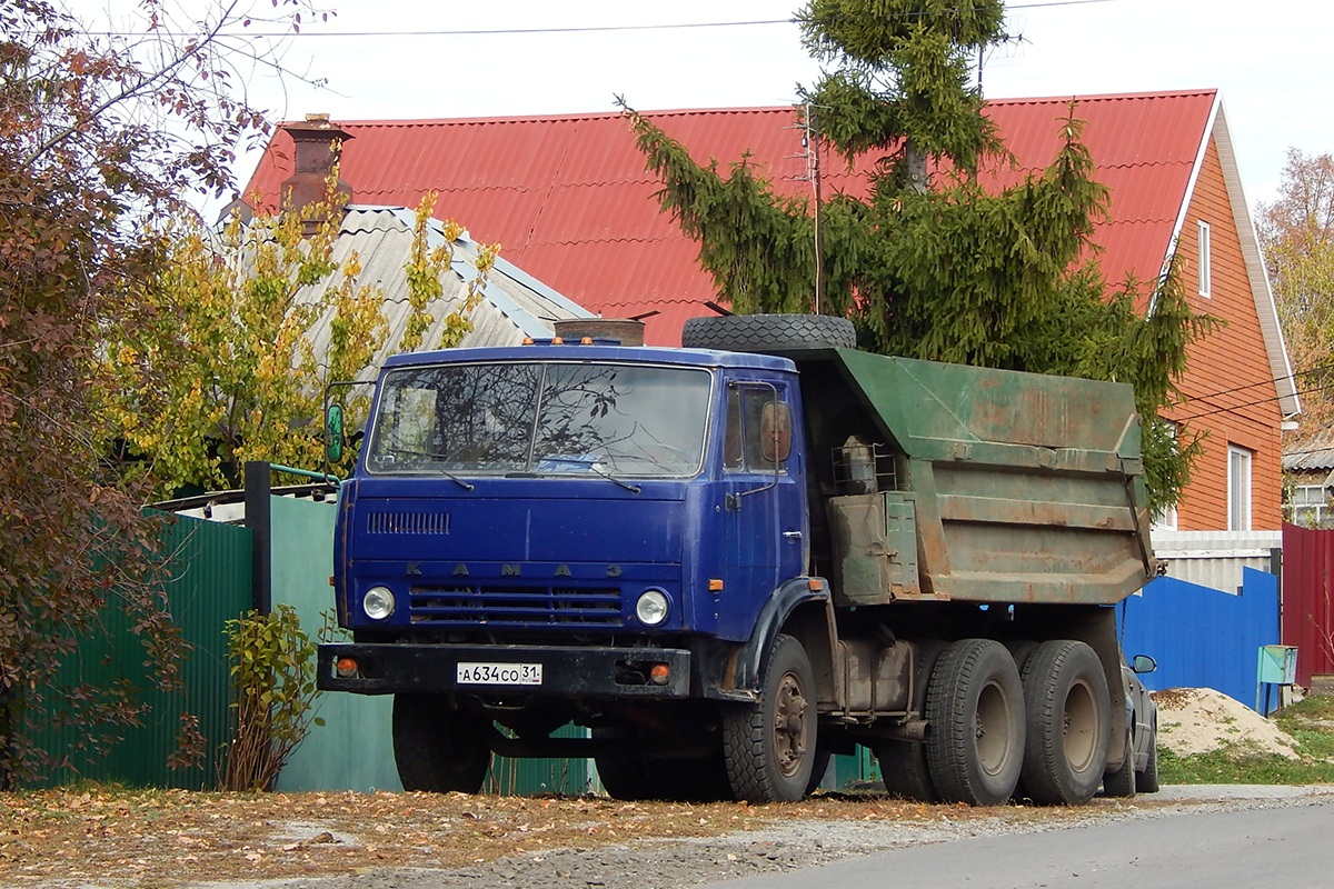 Белгородская область, № А 634 СО 31 — КамАЗ-55111 [551110]