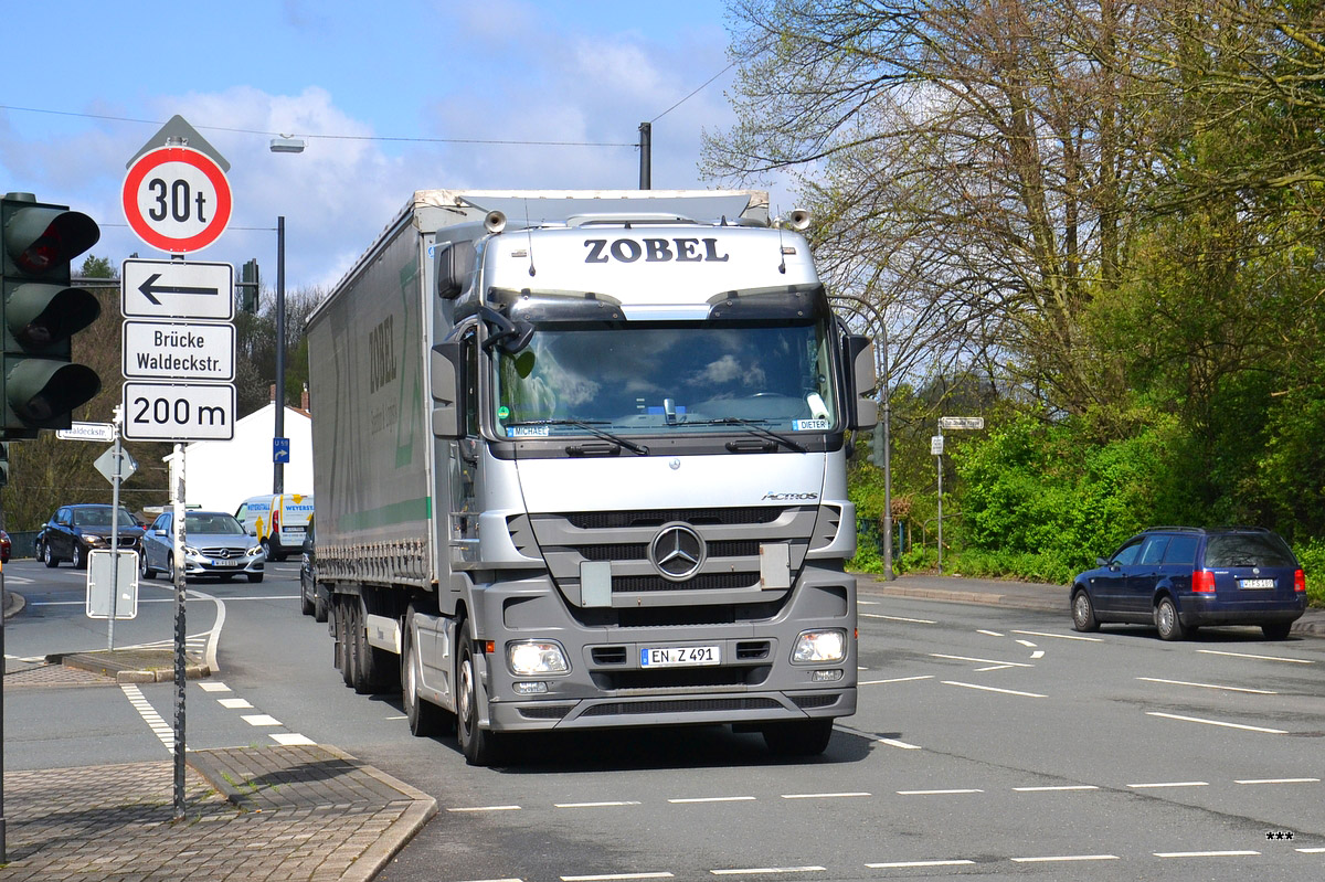 Германия, № EN-Z 491 — Mercedes-Benz Actros ('2009)