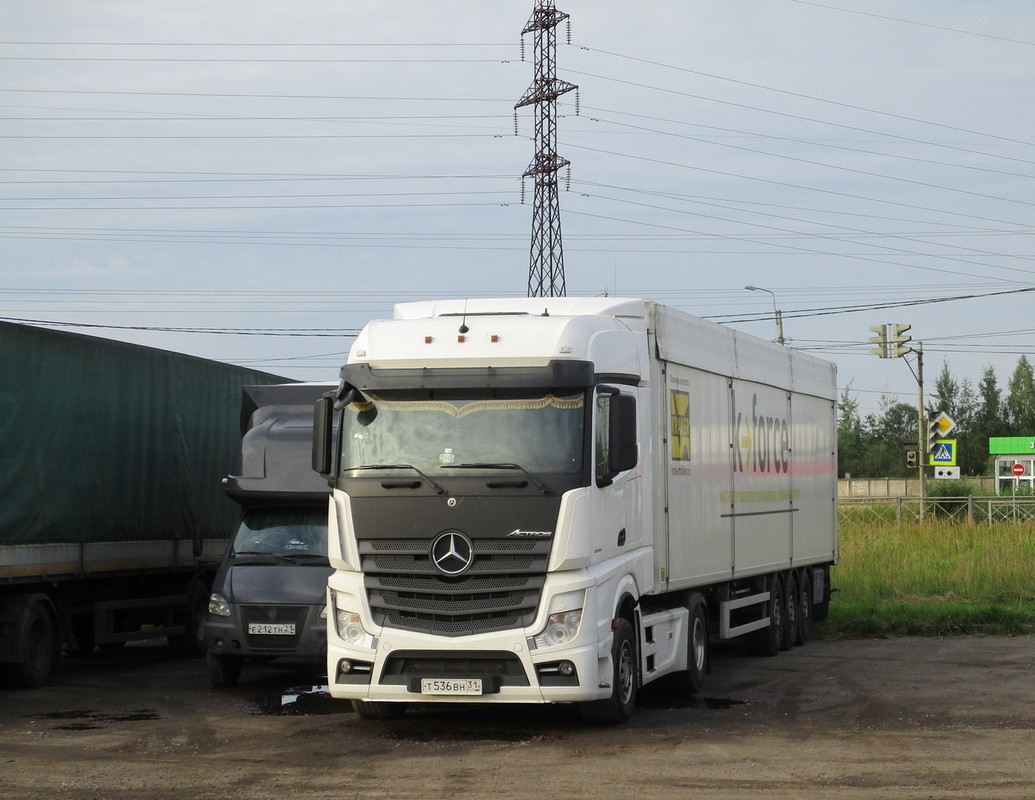 Белгородская область, № Т 536 ВН 31 — Mercedes-Benz Actros '18 1845 [Z9M]