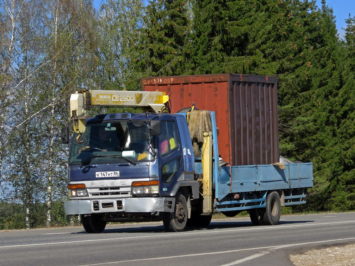 Ханты-Мансийский автоном.округ, № К 147 НТ 86 — Mitsubishi Fuso (общая модель)