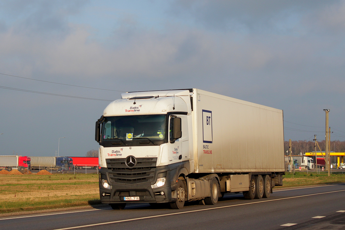 Литва, № HNS 716 — Mercedes-Benz Actros ('2011)