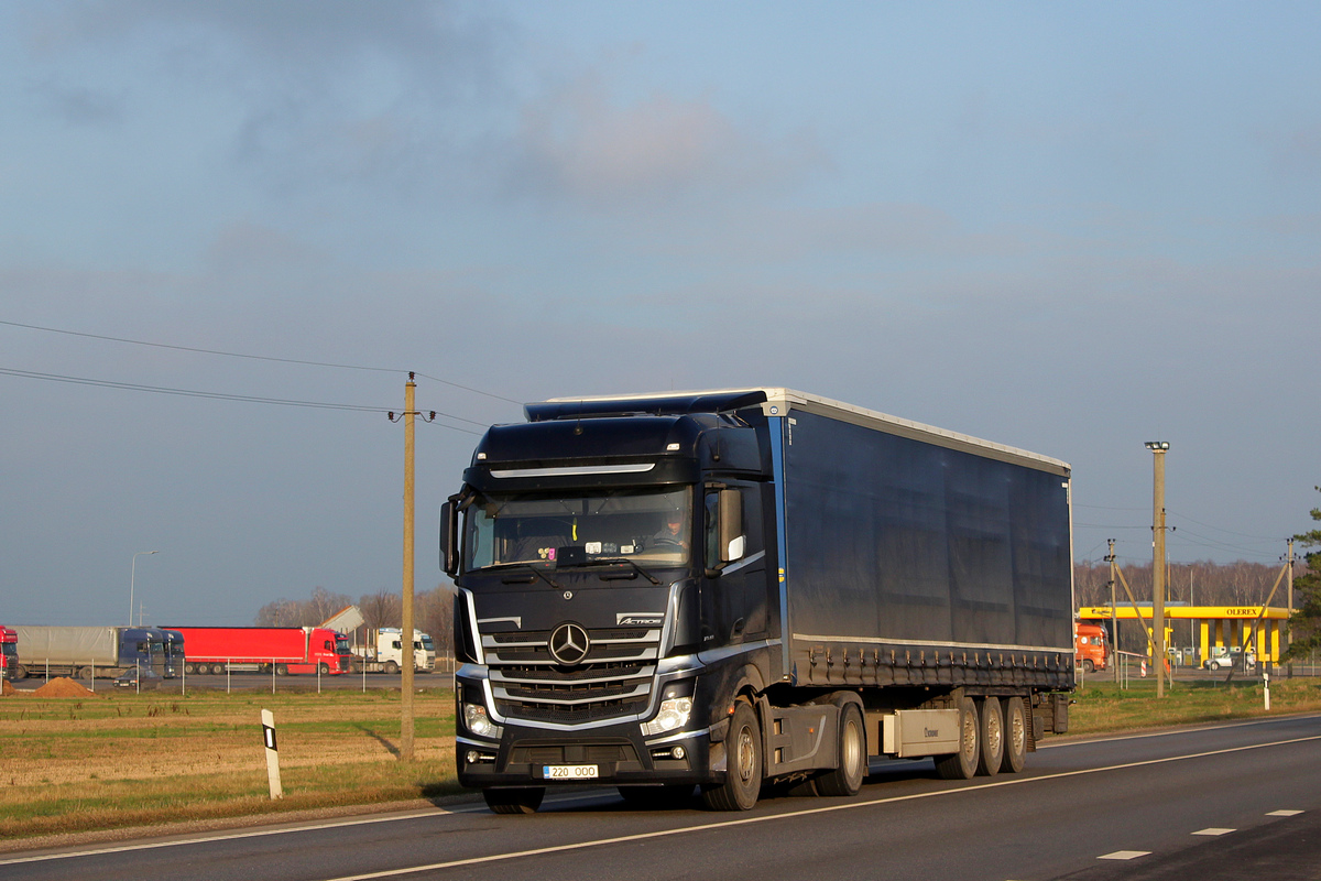 Эстония, № 220 OOO — Mercedes-Benz Actros ('2011)