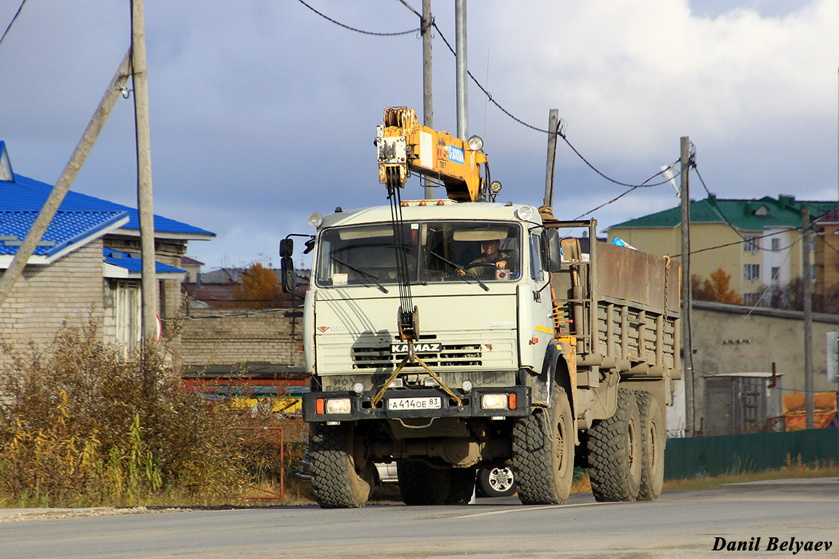 Ненецкий автономный округ, № А 414 ОЕ 83 — КамАЗ-43118 [431180]