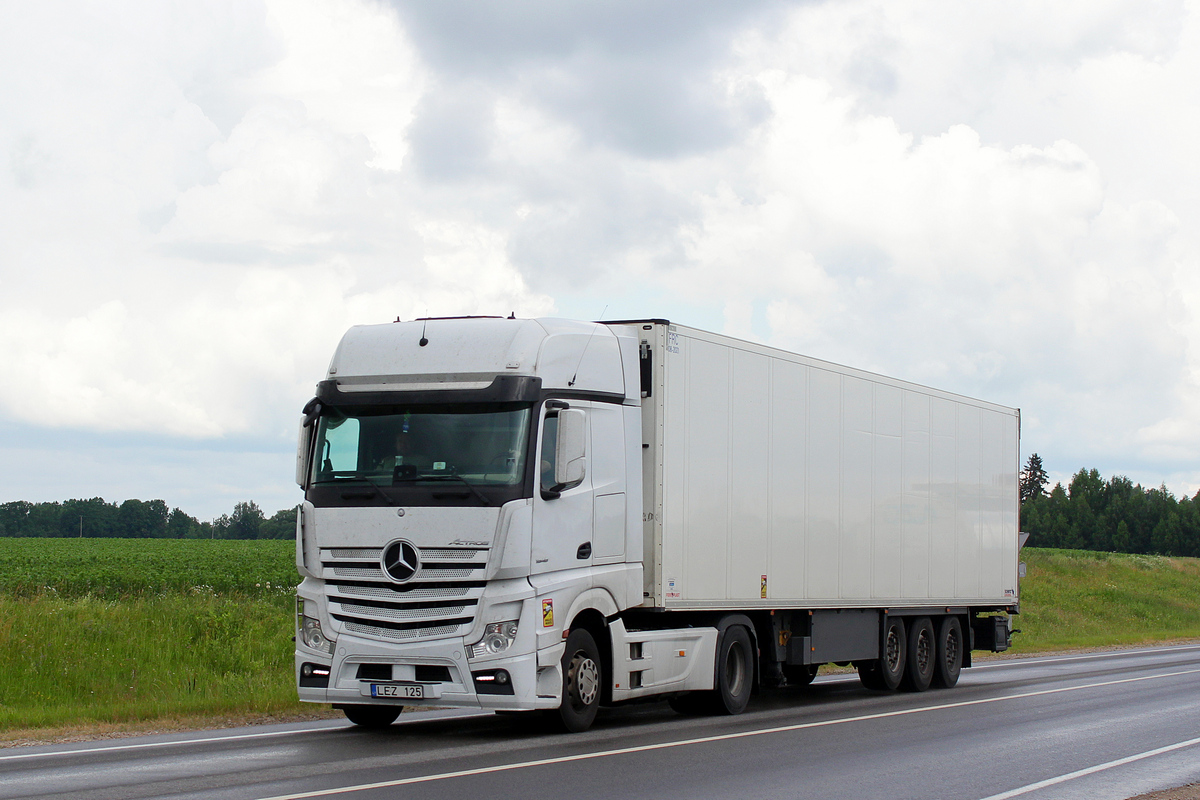 Литва, № LEZ 125 — Mercedes-Benz Actros ('2011)