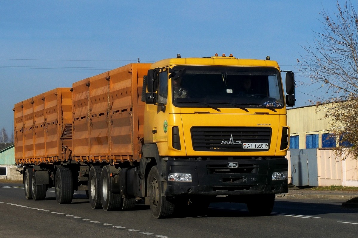 Могилёвская область, № АІ 1358-6 — МАЗ-6501A8