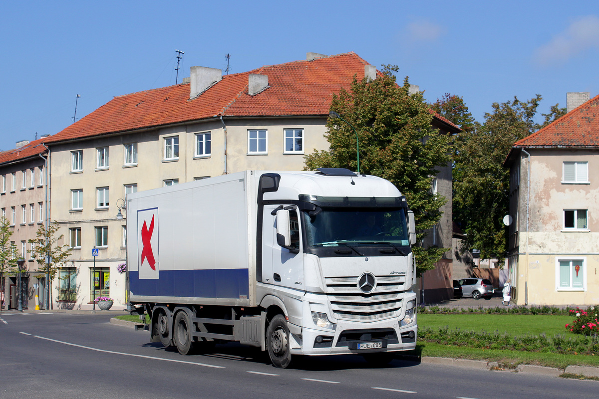 Литва, № HJE 005 — Mercedes-Benz Actros ('2011) 2542