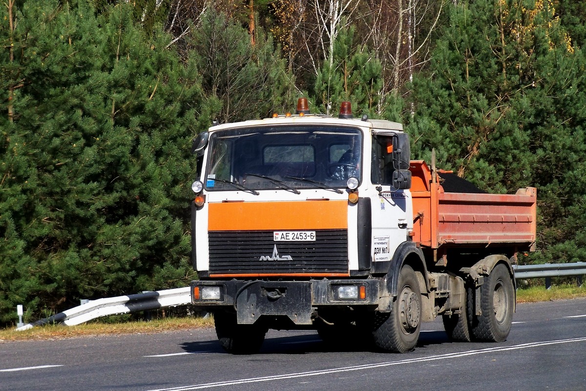 Могилёвская область, № АЕ 2453-6 — МАЗ-5551 (общая модель)