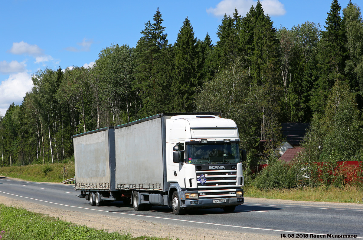 Минская область, № АМ 0973-5 — Scania ('1996) R114L