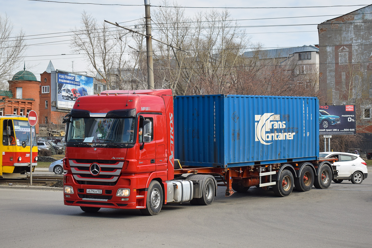 Алтайский край, № А 679 ОХ 122 — Mercedes-Benz Actros '09 1841 [Z9M]