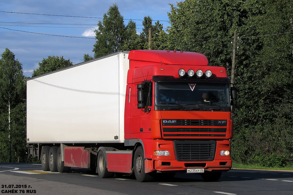 Ставропольский край, № М 235 ЕР 26 — DAF XF95 FT