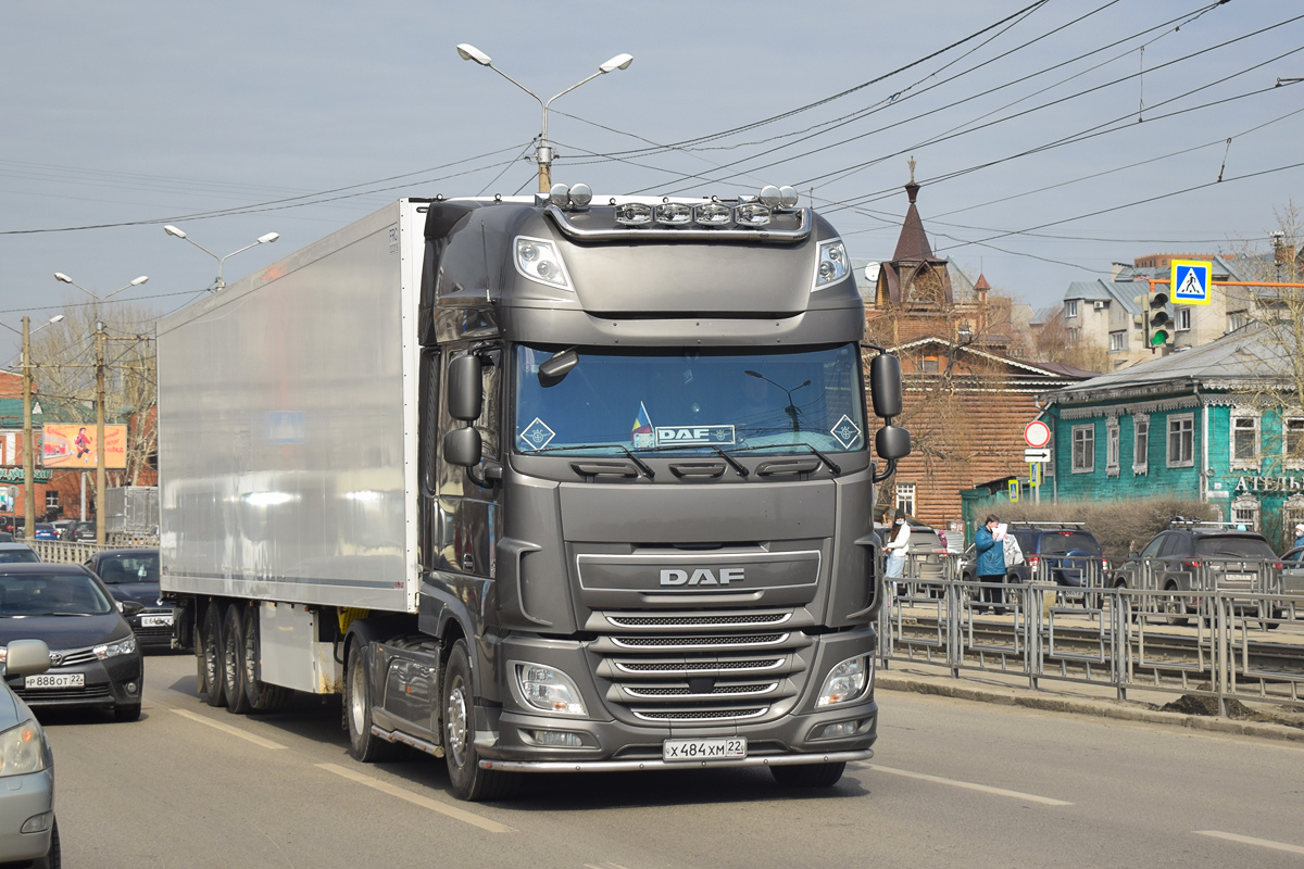 Алтайский край, № Х 484 ХМ 22 — DAF XF Euro6 FT