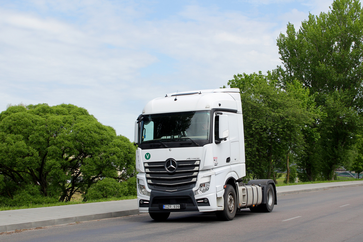 Литва, № GZR 939 — Mercedes-Benz Actros ('2011) 1842