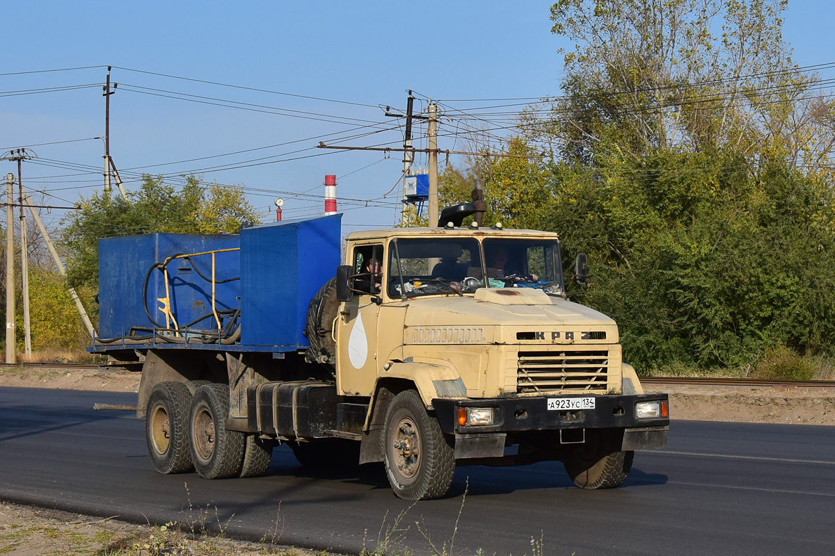 Волгоградская область, № А 923 УС 134 — КрАЗ-65101