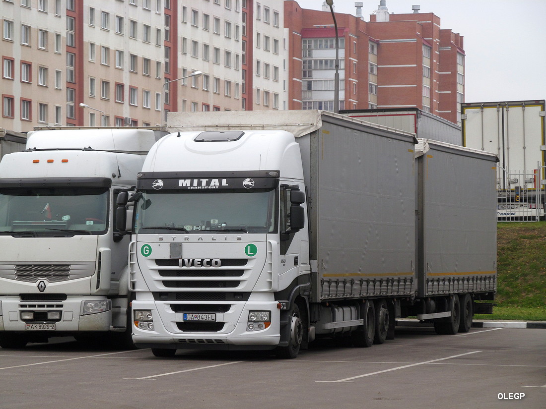 Словакия, № GA-843FL — IVECO Stralis ('2012) 450