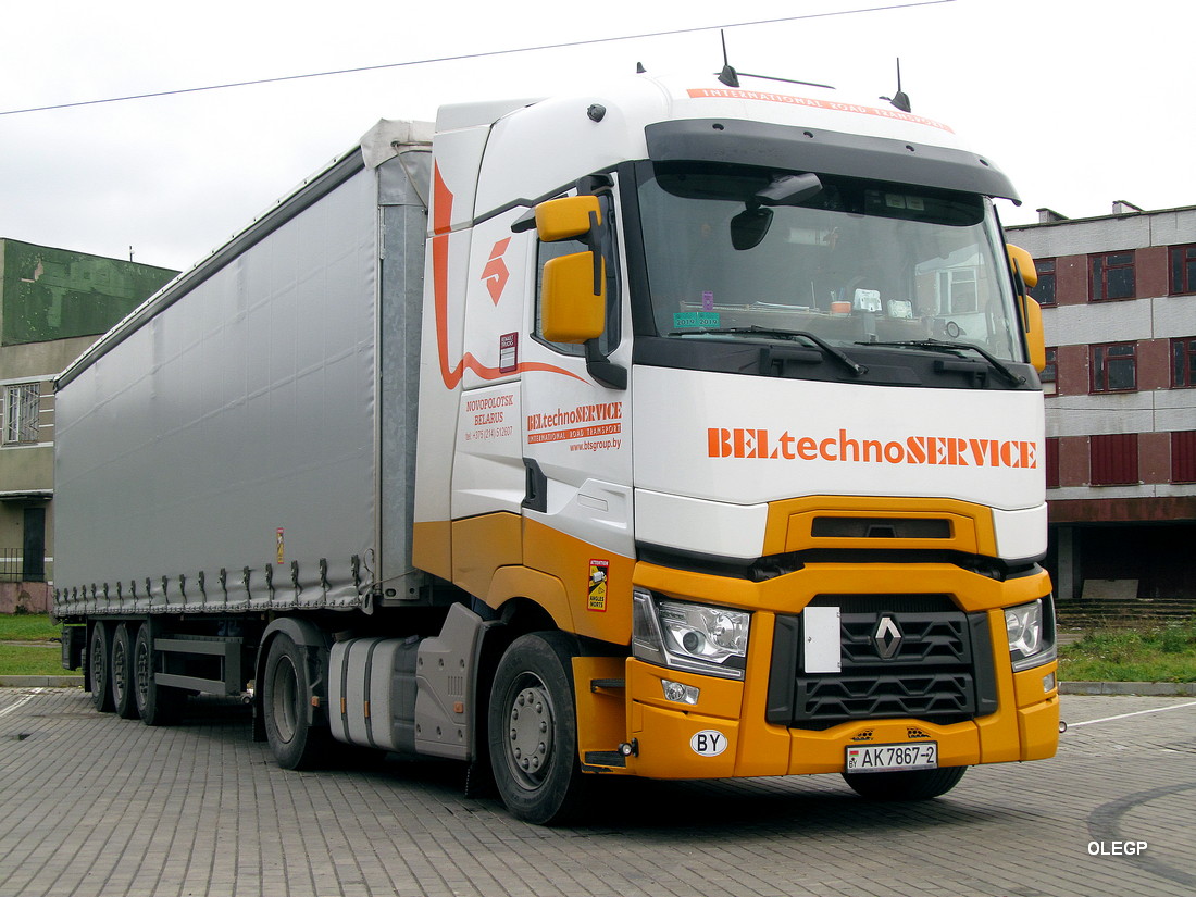 Витебская область, № АК 7867-2 — Renault T-Series ('2013)