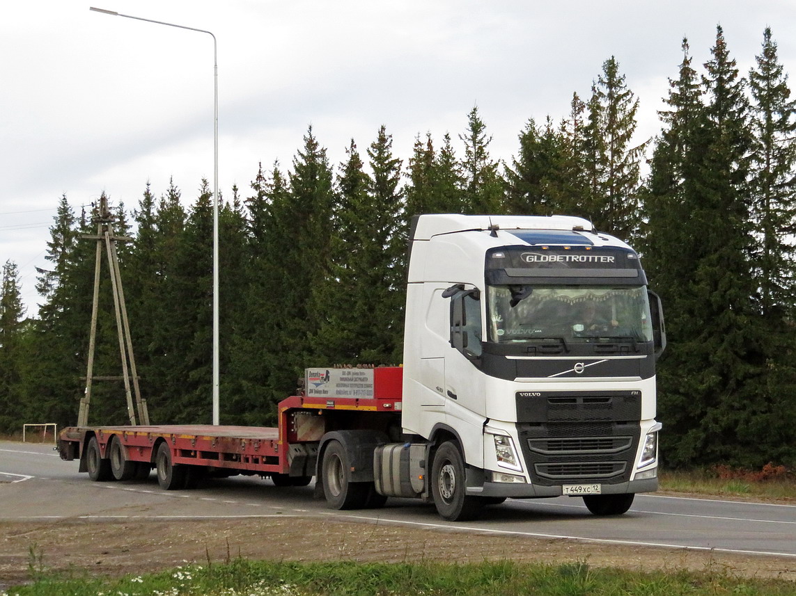 Марий Эл, № Т 449 ХС 12 — Volvo ('2012) FH.420 [X9P]