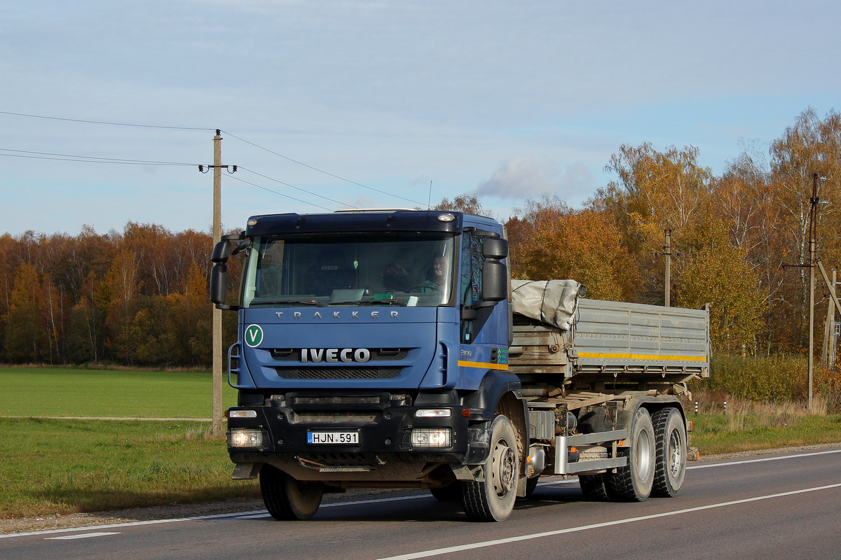 Литва, № HJN 591 — IVECO Trakker ('2007)