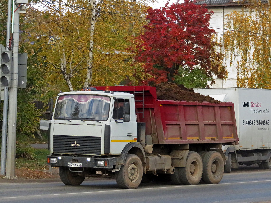 Кировская область, № К 561 РН 43 — МАЗ-5516A5