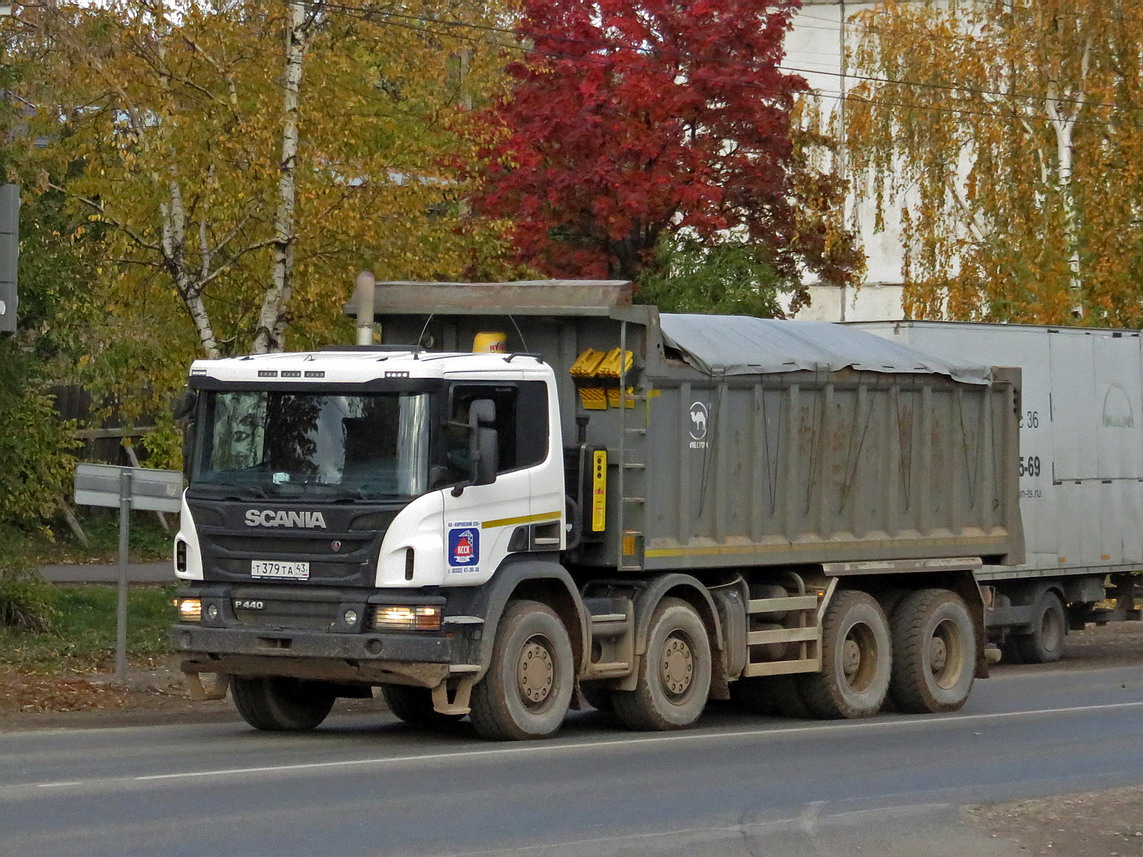 Кировская область, № Т 379 ТА 43 — Scania ('2011) P440