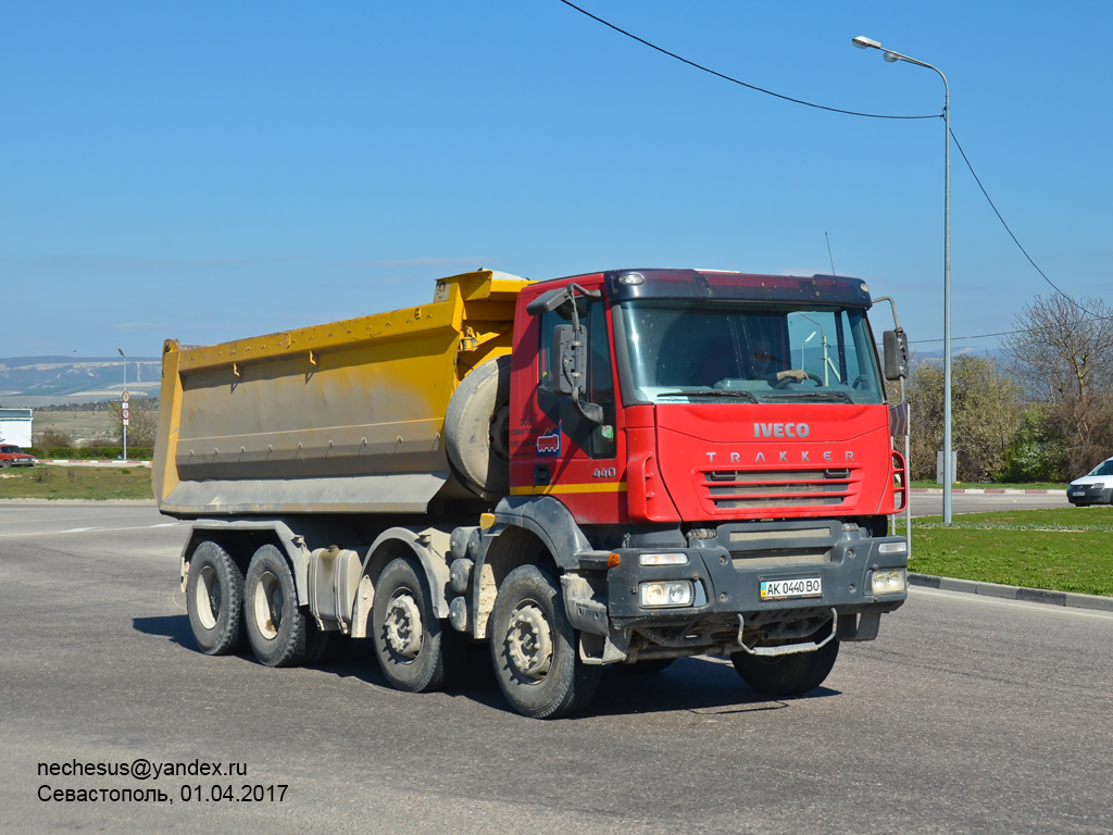 Севастополь, № АК 0440 ВО — IVECO Trakker ('2004)