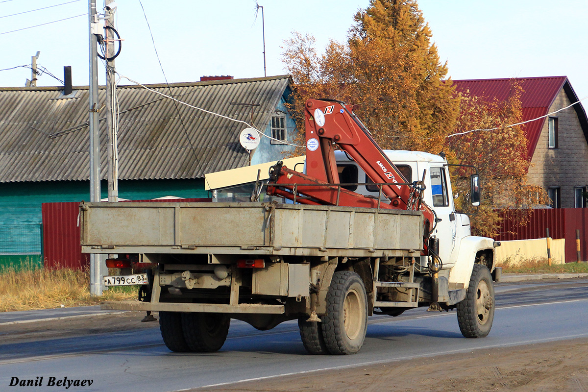 Ненецкий автономный округ, № А 799 СС 83 — ГАЗ-33086 «Земляк»