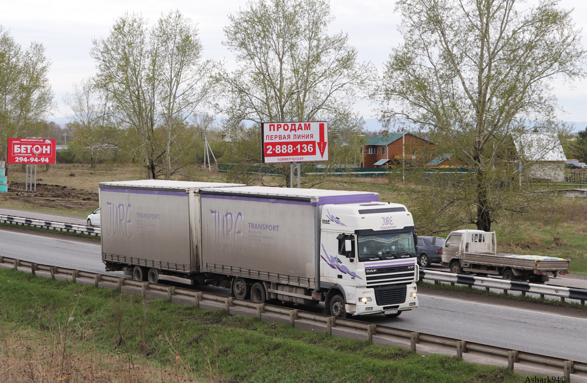 Пермский край, № Е 012 ЕВ 159 — DAF XF95 FAR