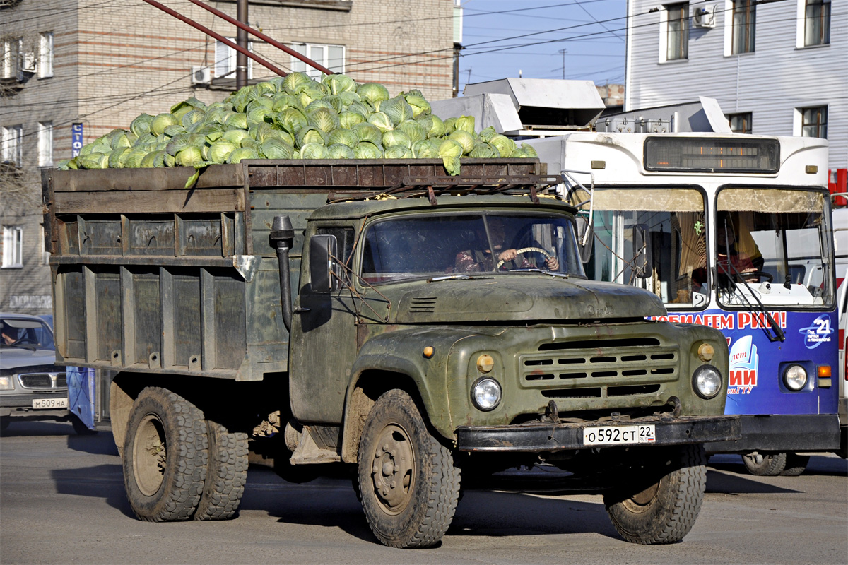 Алтайский край, № О 592 СТ 22 — ЗИЛ-495810