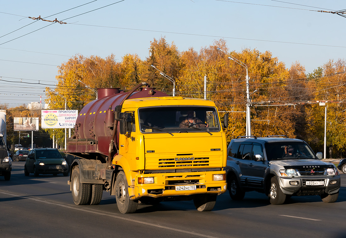 Башкортостан, № А 242 НС 702 — КамАЗ-53605 [536050]