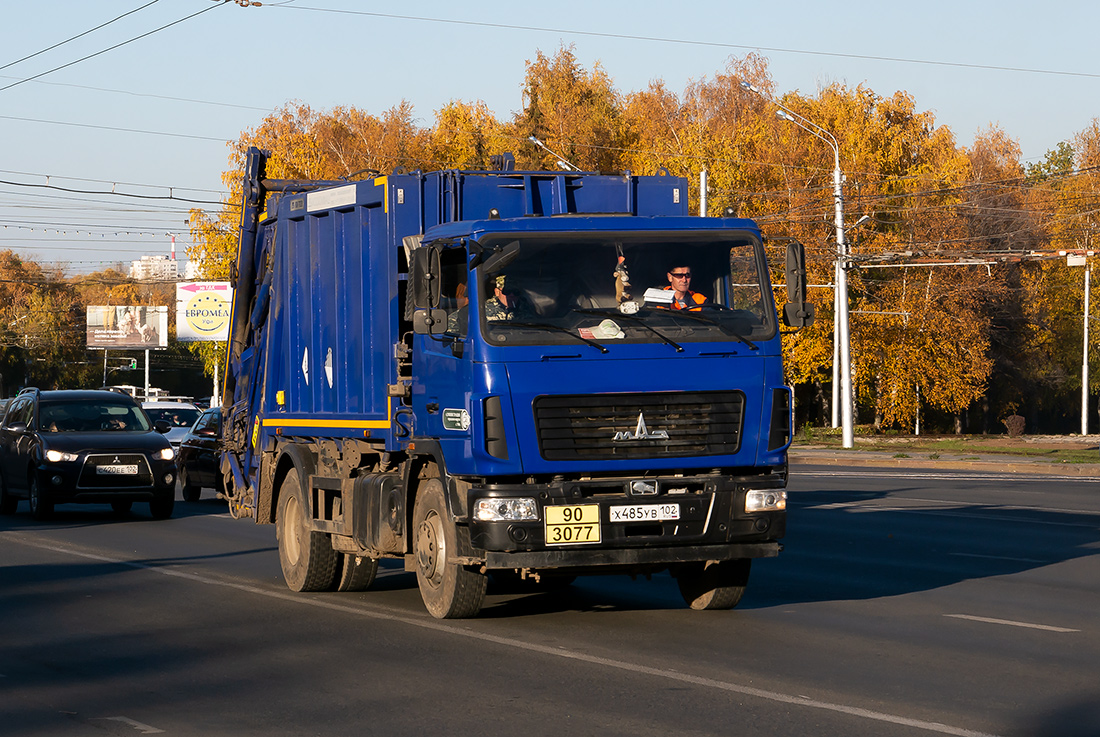 Башкортостан, № Х 485 УВ 102 — МАЗ-5340C2