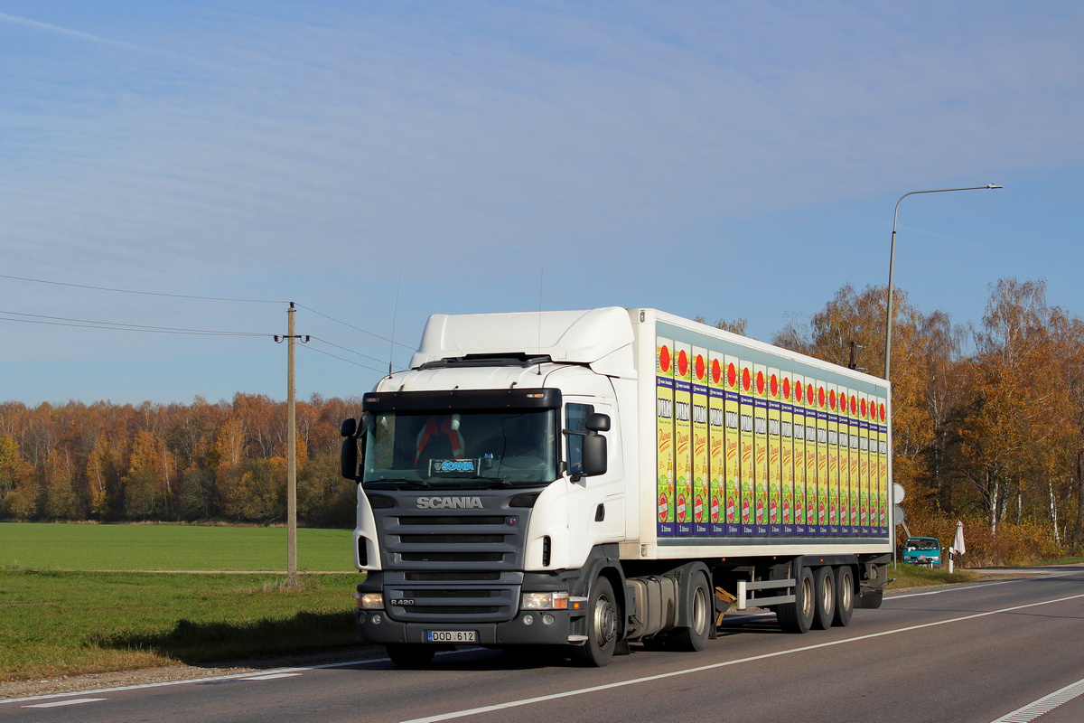 Литва, № DOD 612 — Scania ('2004) R420