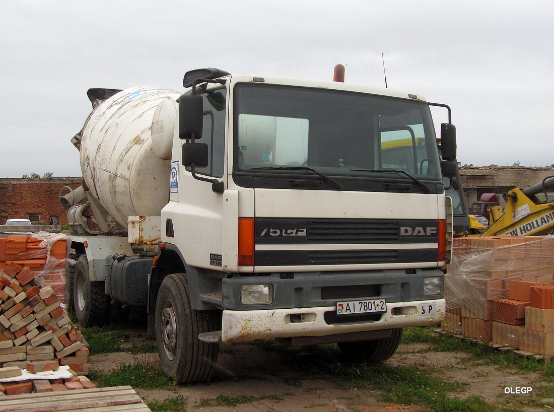 Витебская область, № АІ 7801-2 — DAF 75 (CF) FAT