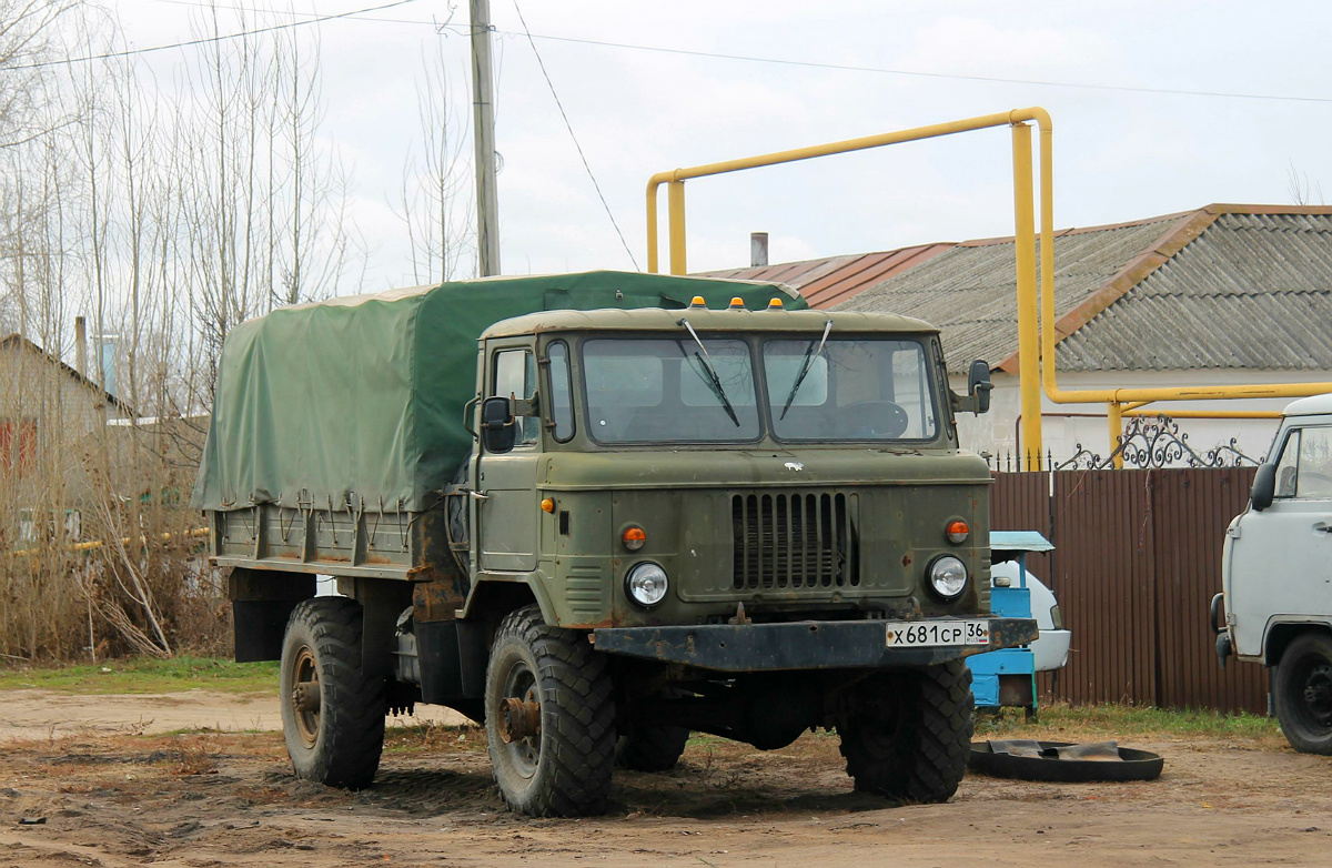 Воронежская область, № Х 681 СР 36 — ГАЗ-66-11