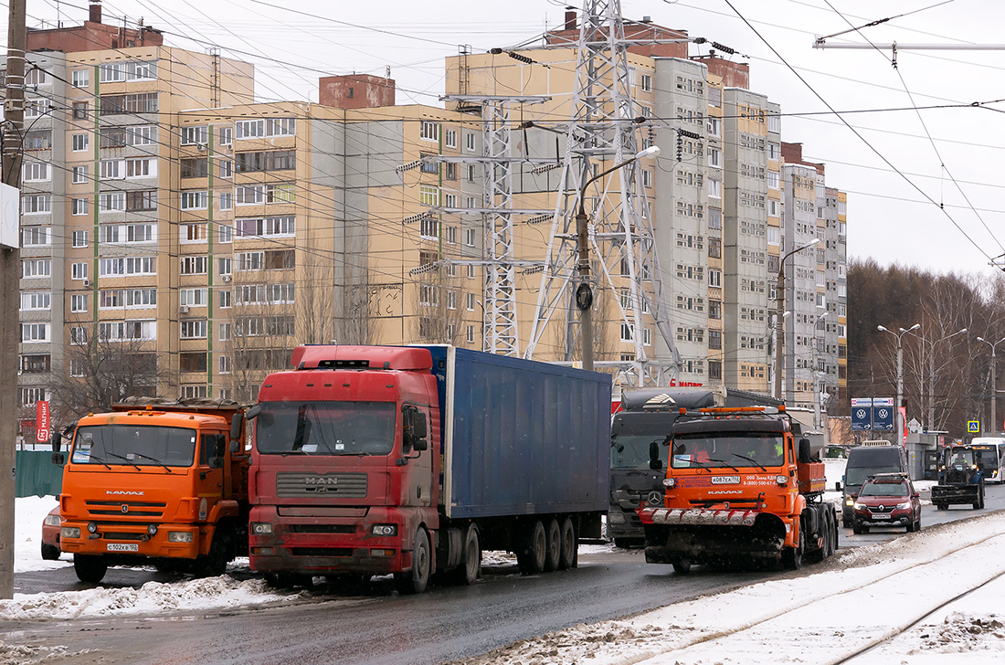 Башкортостан, № А 087 ЕА 702 — КамАЗ-65115-50; Башкортостан — Автомобили с нечитаемыми (неизвестными) номерами